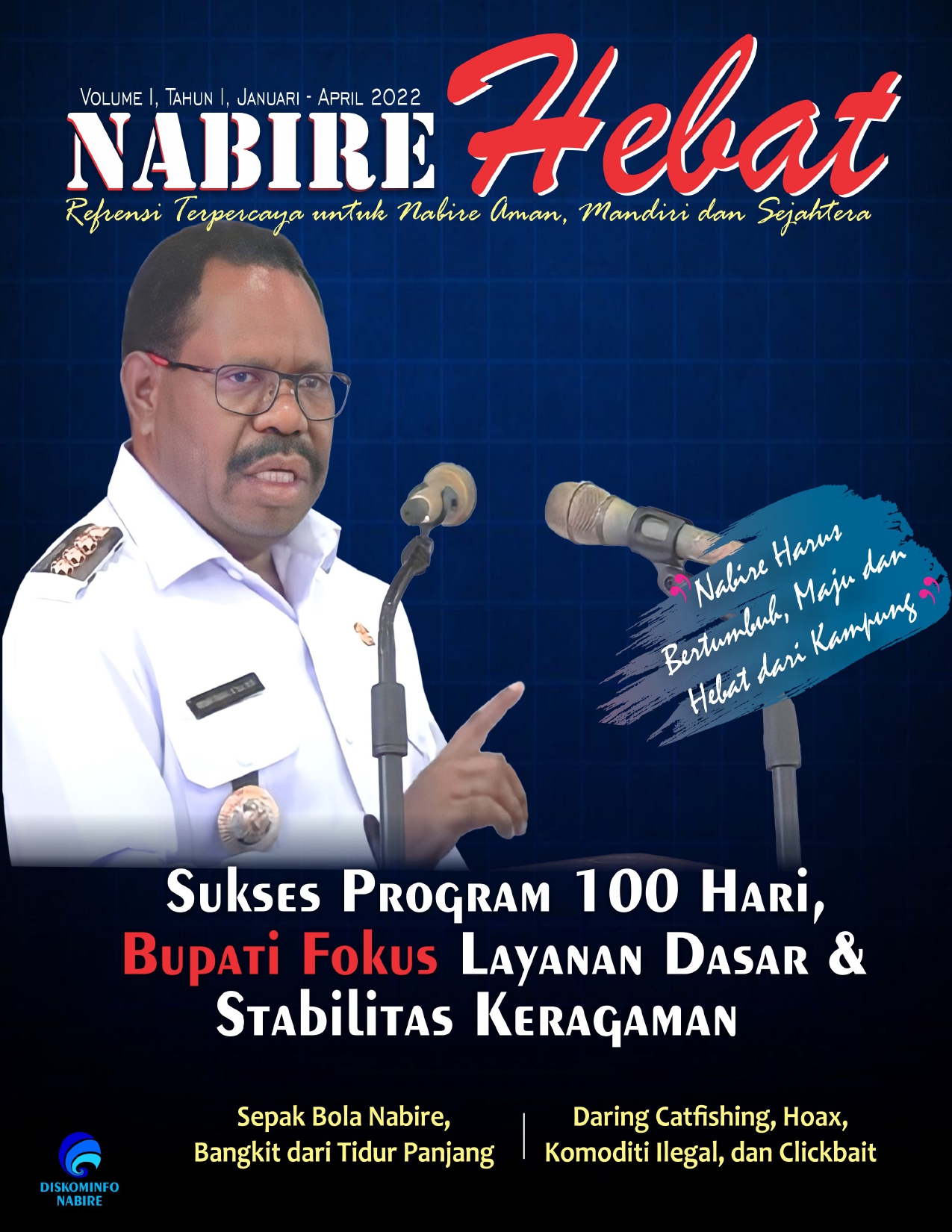 Majalah Pemda Nabire EDISI Januari-April 2022